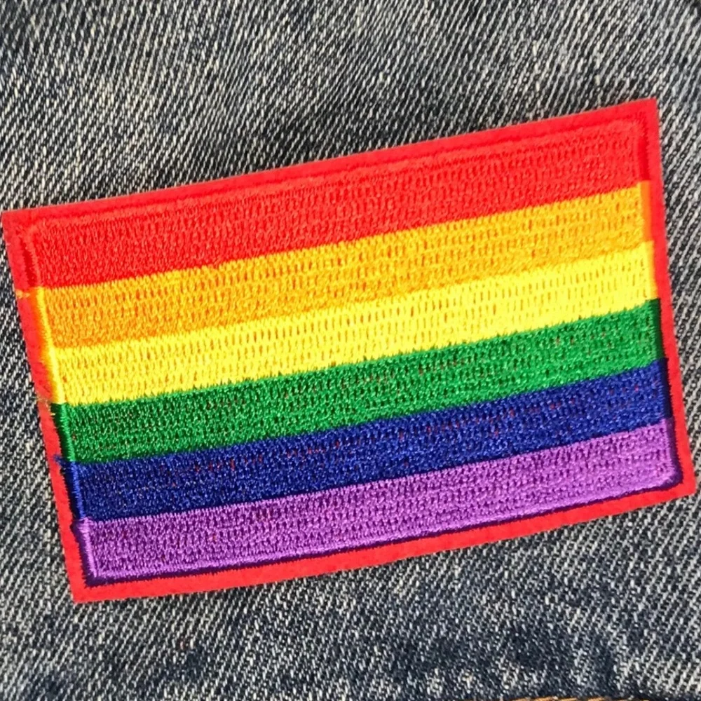 3/$25 ✨ Rainbow Pride Flag Patch - Picture 2 of 2